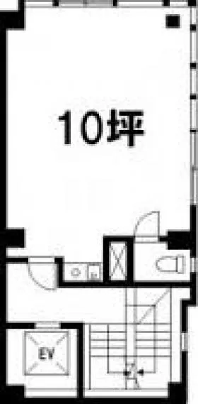 笹本ビルの基準階図面
