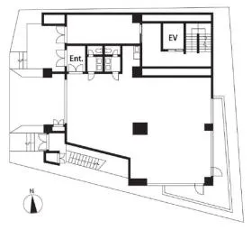 Espace TeTeの基準階図面