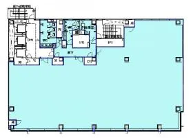フロントプレイス南新宿の基準階図面