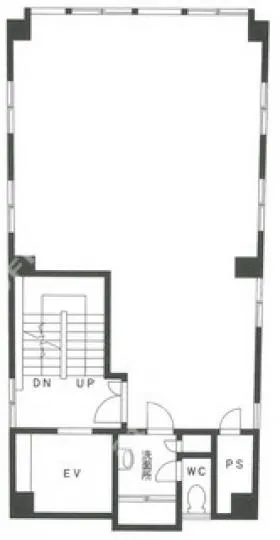 萩原ビルの基準階図面