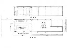 野村ビルの基準階図面