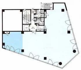 大塚HTビルの基準階図面