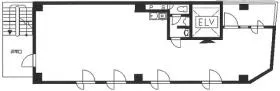 セラピュアビルの基準階図面