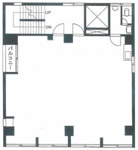 石崎ビルの基準階図面