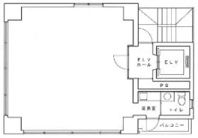 モンパルク三番町の基準階図面
