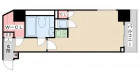 銀座ベラメンテの基準階図面