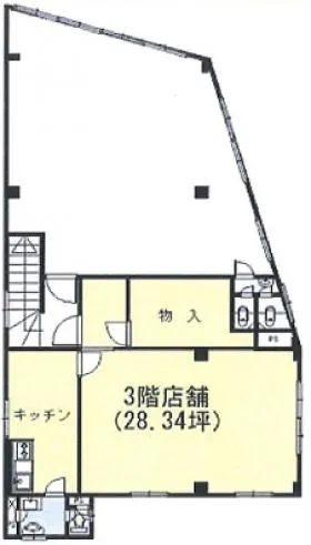 S&Oビルの基準階図面