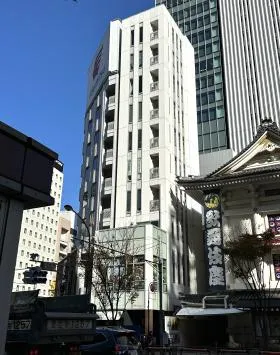 銀座apollo 旧銀座石川ビルの外観