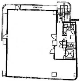 SGSSSビルの基準階図面