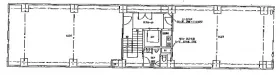 長谷第一ビルの基準階図面