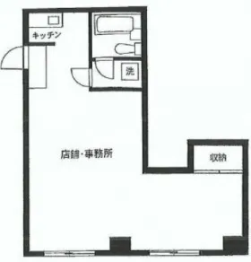 リプル葵の基準階図面