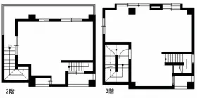 ムラサキビルの基準階図面