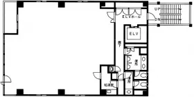 NS京橋ビルの基準階図面