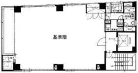 第2TRビルの基準階図面