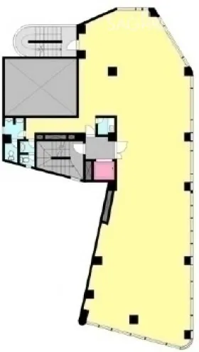 吉見屋ビルディングの基準階図面