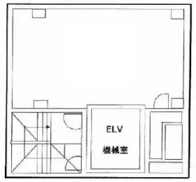 藤井ビル2の基準階図面