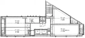 ATELIER YOURS小川町の基準階図面
