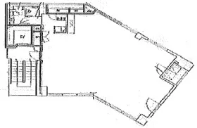 銀座MSビルの基準階図面