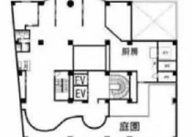 チャイナスクエアの基準階図面