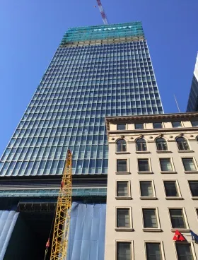 明治屋京橋ビルの外観