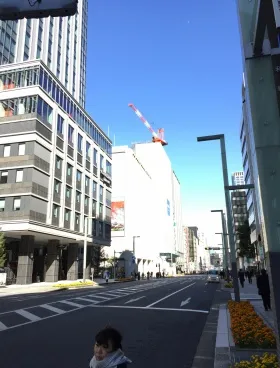 明治屋京橋ビルの外観