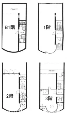 PRESTIGE西麻布1917の基準階図面