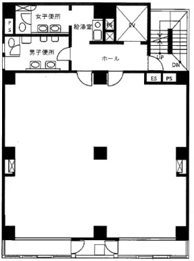 宮ビルの基準階図面