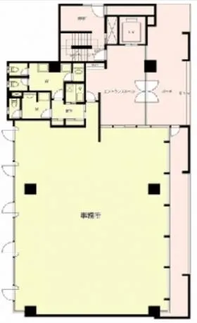 小杉ビル青葉台の基準階図面