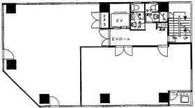 四谷TSビルの基準階図面