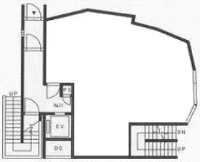 COMS EBISUの基準階図面