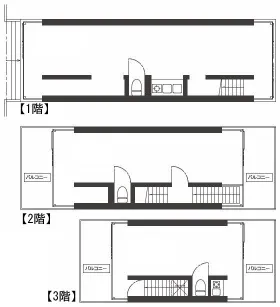 TW渋谷ビルの基準階図面