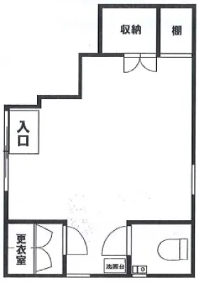 恵比寿南3丁目ビルの基準階図面