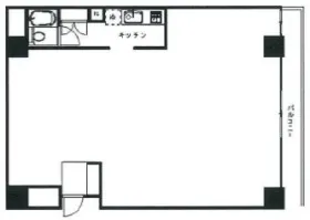 小杉ビルディングの基準階図面