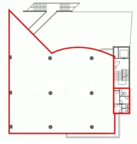 青葉台イーストビルの基準階図面