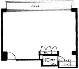 福吉町アネックスの基準階図面