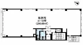 五番町コスモビルの基準階図面