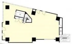 六本木314ビルの基準階図面