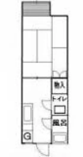 room-ing南青山ハウスの基準階図面