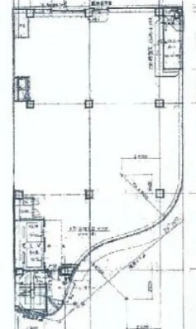 銀座クリスタルビルの基準階図面