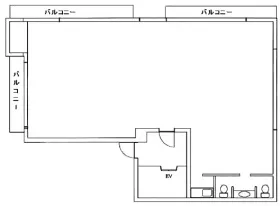 サンライズ赤坂ビルの基準階図面