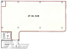 ripple square D(旧№R南青山3)の基準階図面