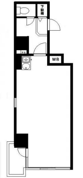 グランドメゾン紀尾井坂の基準階図面