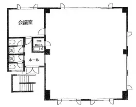 せんりゅうどうビルの基準階図面