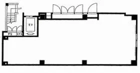 第2丸信ビルの基準階図面