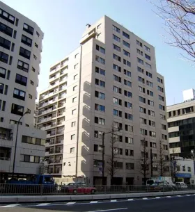 高輪グランドハイツの外観