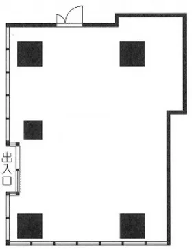 ルジェンテ千代田神保町ビルの基準階図面