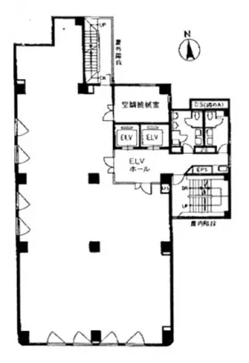 秋葉原ファーストスクエア【旧:ファッションフェイス】ビルの基準階図面