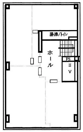 曽根ビルの基準階図面