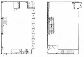 D-ASSET-Ⅵ渋谷ビルの基準階図面