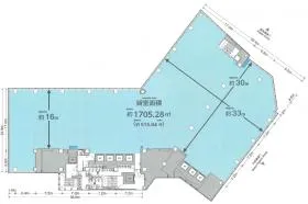 TRI-SEVEN ROPPONGI(トライセブン ロッポンギ)の基準階図面